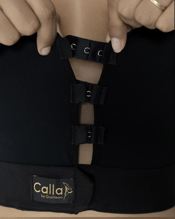 Calla Cozy Post Surgery Bra with Pockets for Prosthesis