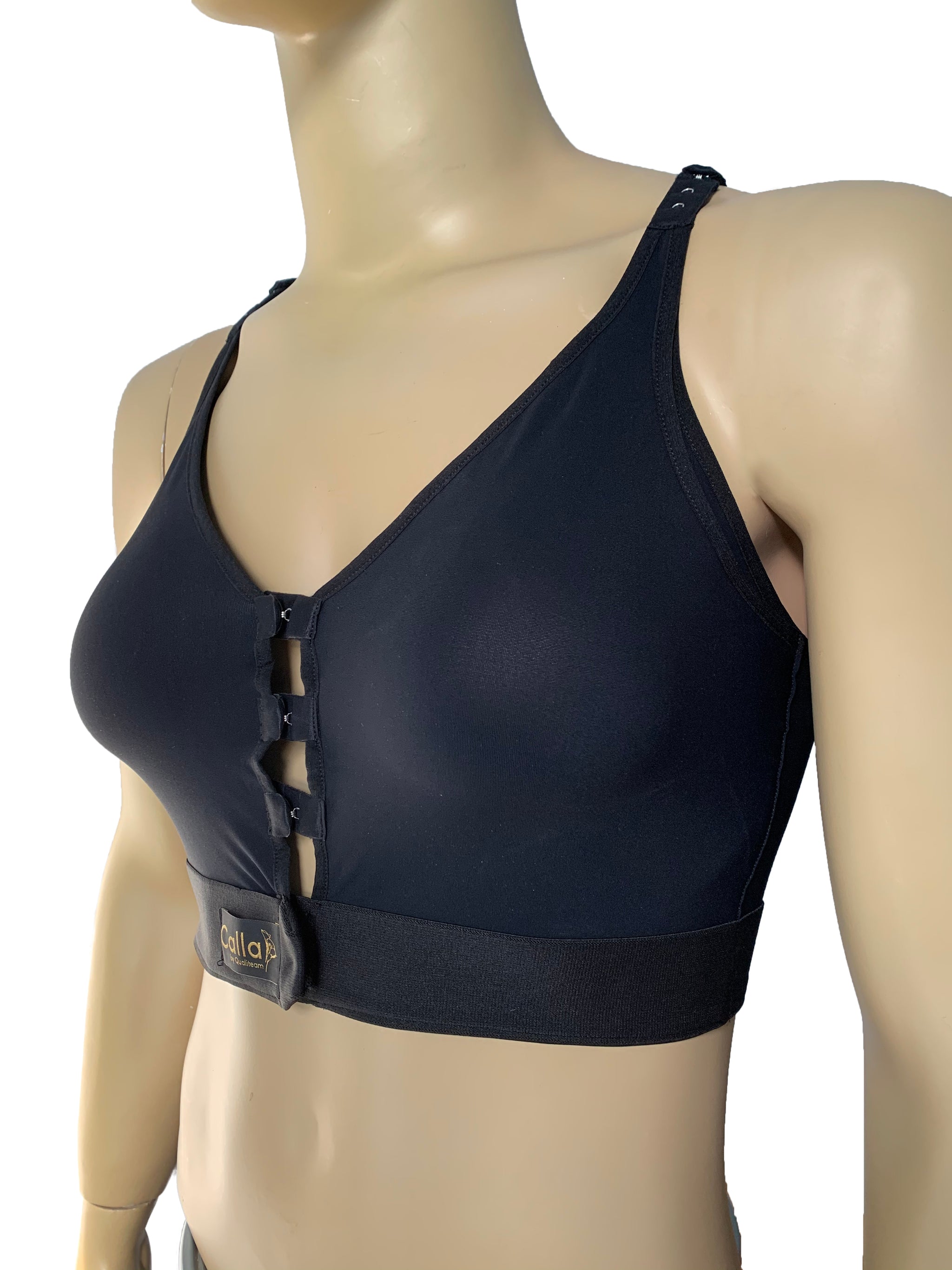 Calla Cozy Post Surgery Bra with Pockets for Prosthesis - Calla by Qualiteam